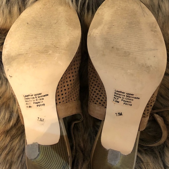 Alfani stacked heel slingback - Picture 4 of 5